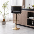 Set of 2 Modern Fashionable Velvet Bar Stools by Blak Hom