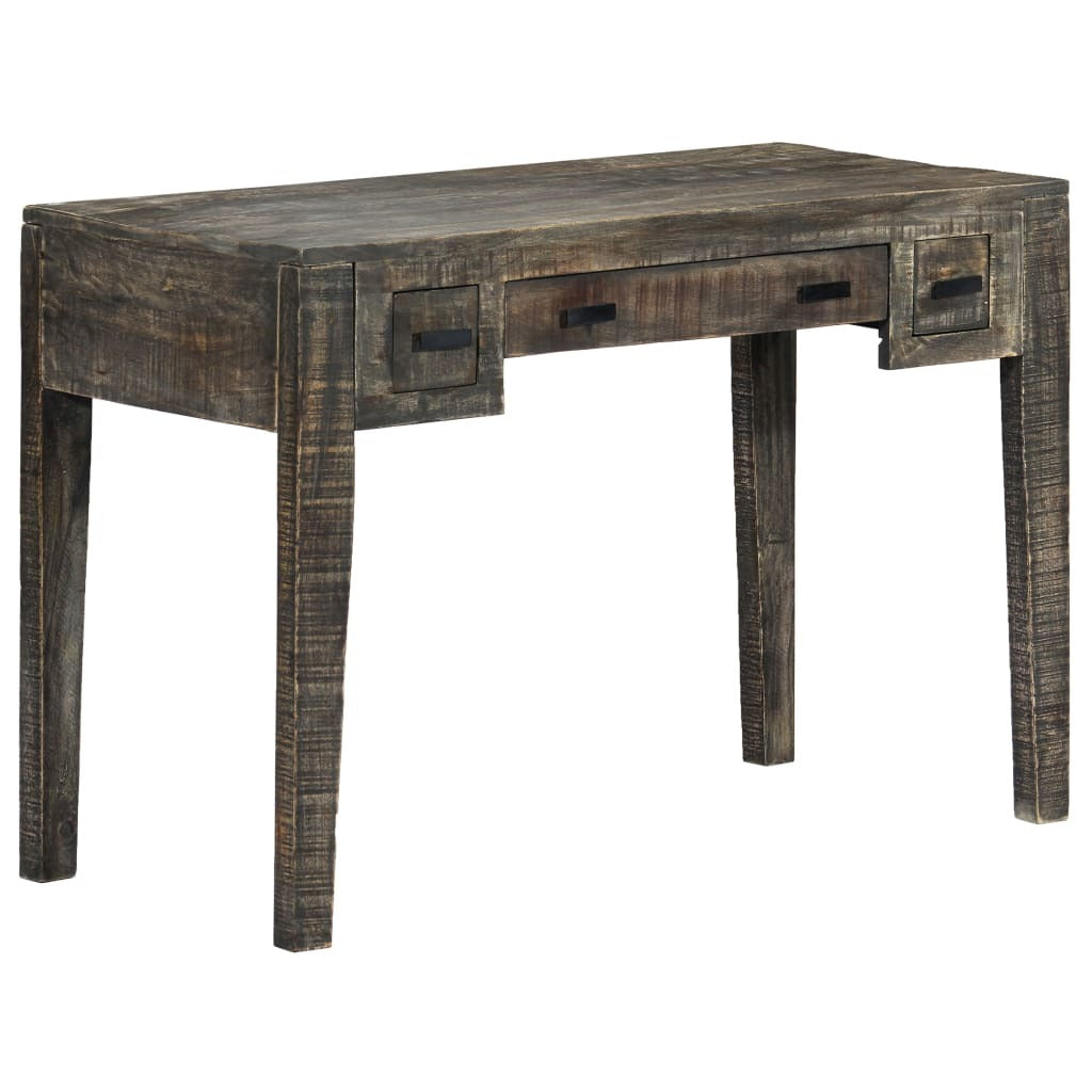 Solid Mango Wood Desk 43.3"x19.7"x29.5" by Blak Hom