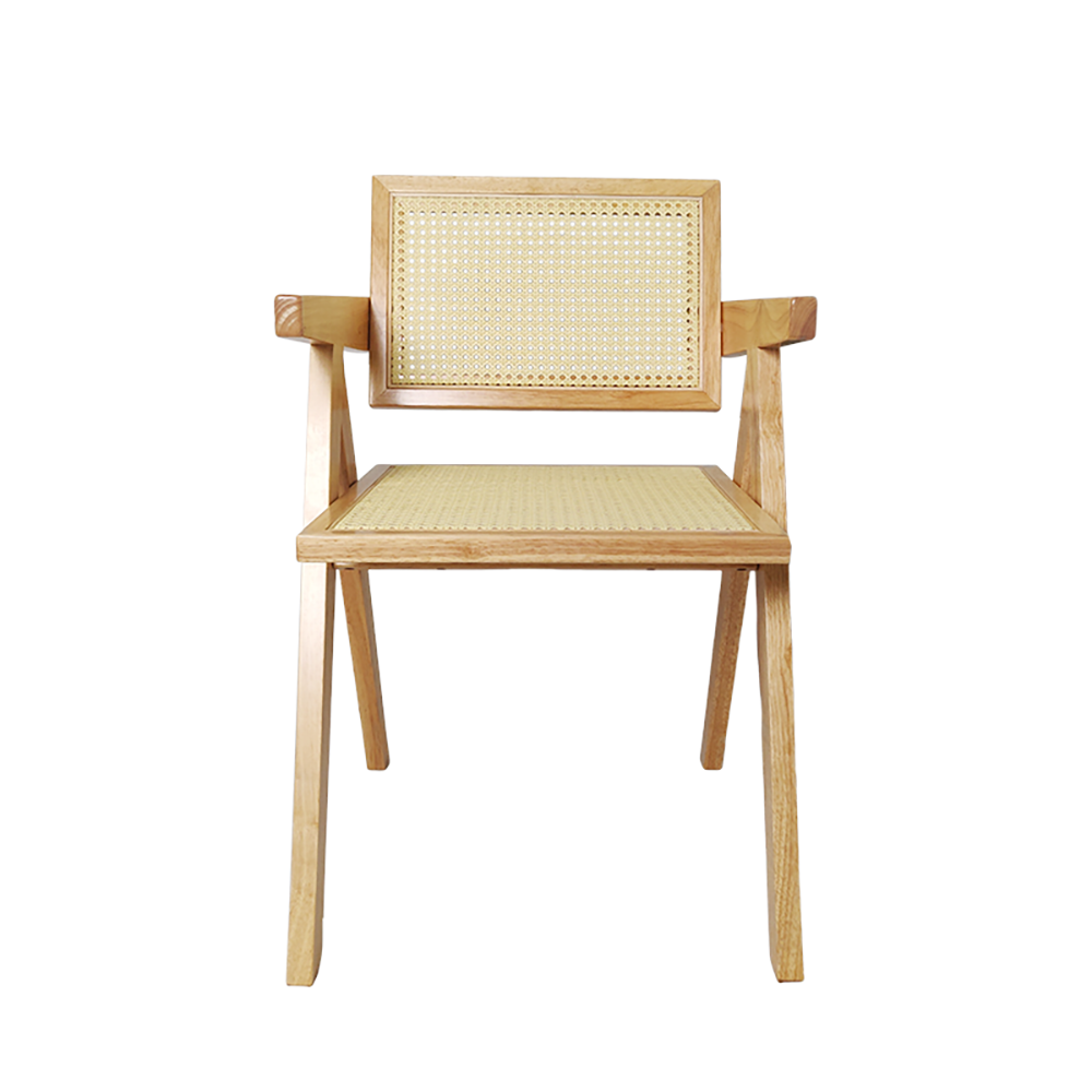 Rustic Natural Light Color Rattan Chair by Blak Hom