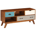 TV Cabinet with 3 Drawers 43.3"x13.7"x19.6" by Blak Hom