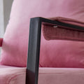 Modern Relax Single Arms Chair With Velvet Cushion by Blak Hom