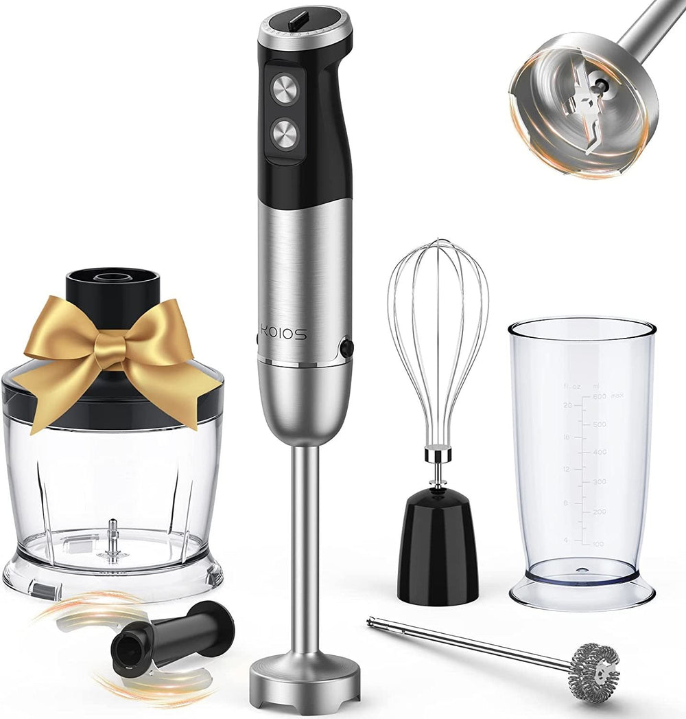 1000W Immersion Hand Blender, Multifunctional 5-in-1 by Blak Hom