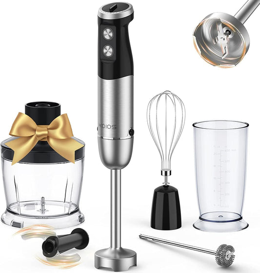 1000W Immersion Hand Blender, Multifunctional 5-in-1 by Blak Hom