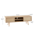 Natural Wood Color TV Cabinet by Blak Hom