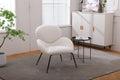 Modern Sherpa Chairs Accent Armchairs for Living Dining Room by Blak Hom