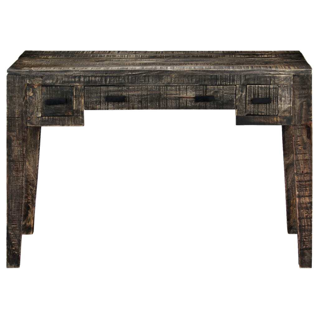 Solid Mango Wood Desk 43.3"x19.7"x29.5" by Blak Hom