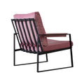 Modern Relax Single Arms Chair With Velvet Cushion by Blak Hom