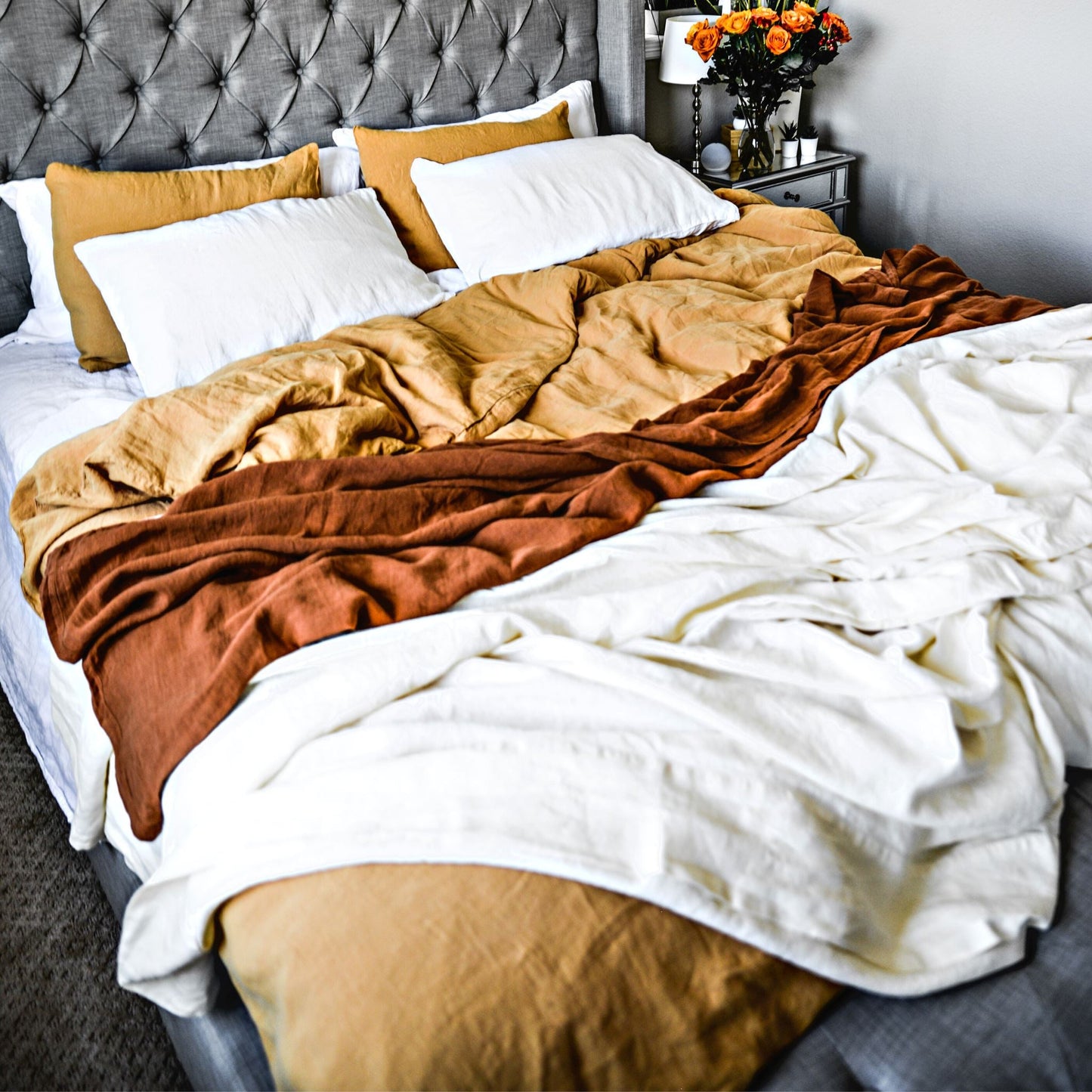 Duvet Cover by Beflax Linen