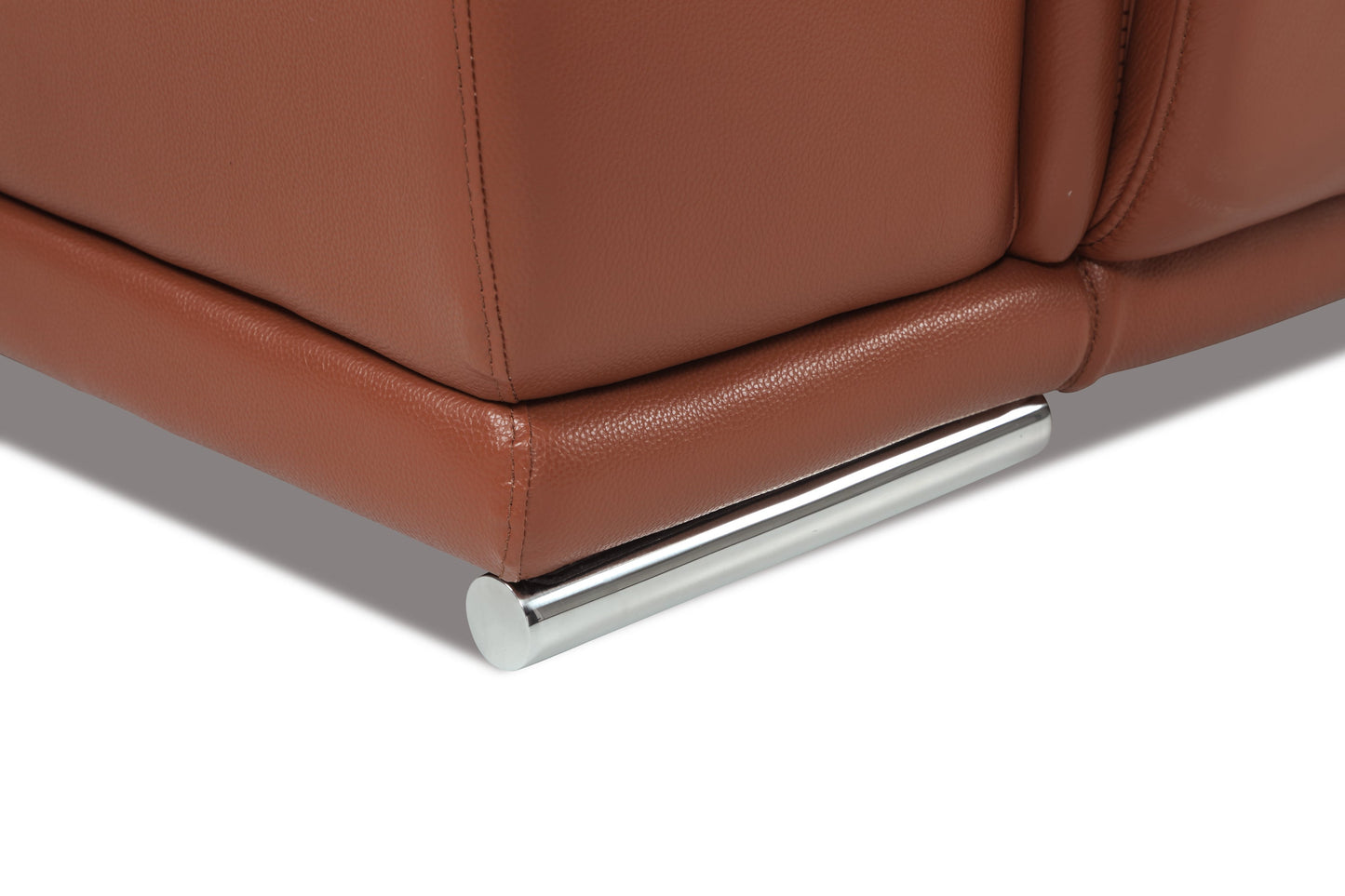 Genuine Italian Leather Power Reclining Sofa by Blak Hom