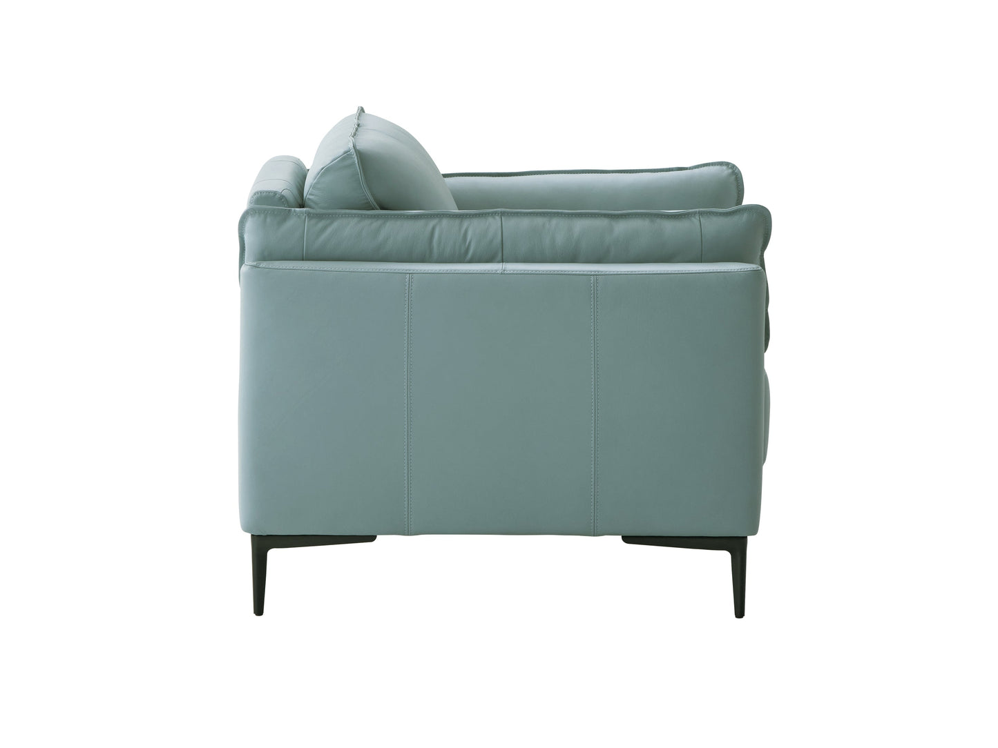 ACME Mesut Chair in Light Blue Top Grain Leather by Blak Hom