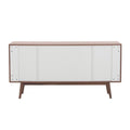 Walnut Modern Sideboard Buffet Cabinet by Blak Hom