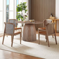 Walnut Wood Mid-Century Modern Dining Table by Blak Hom