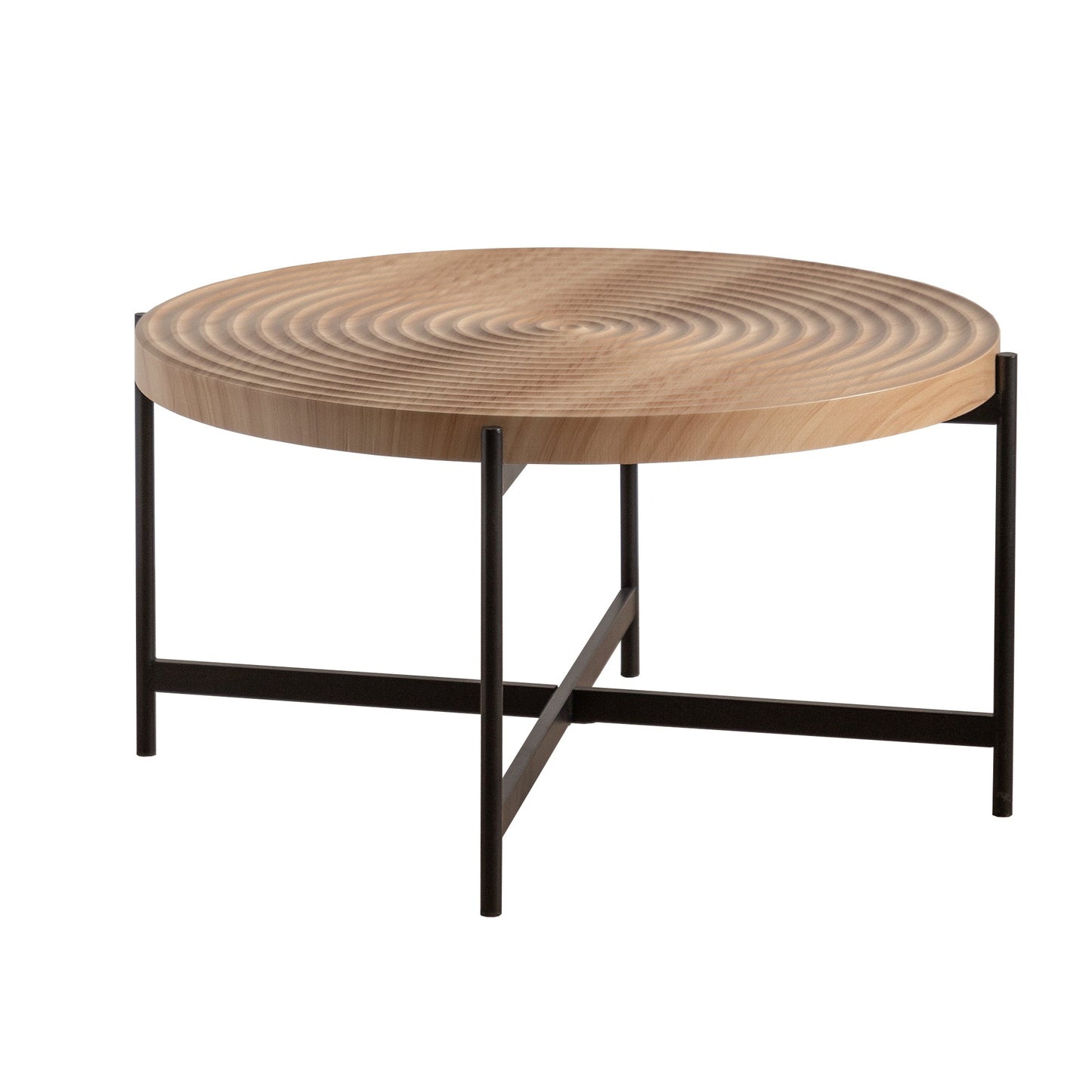 Modern Thread Design Round Coffee Table by Blak Hom