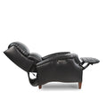 Genuine Top Grain Leather Power Recliner by Blak Hom