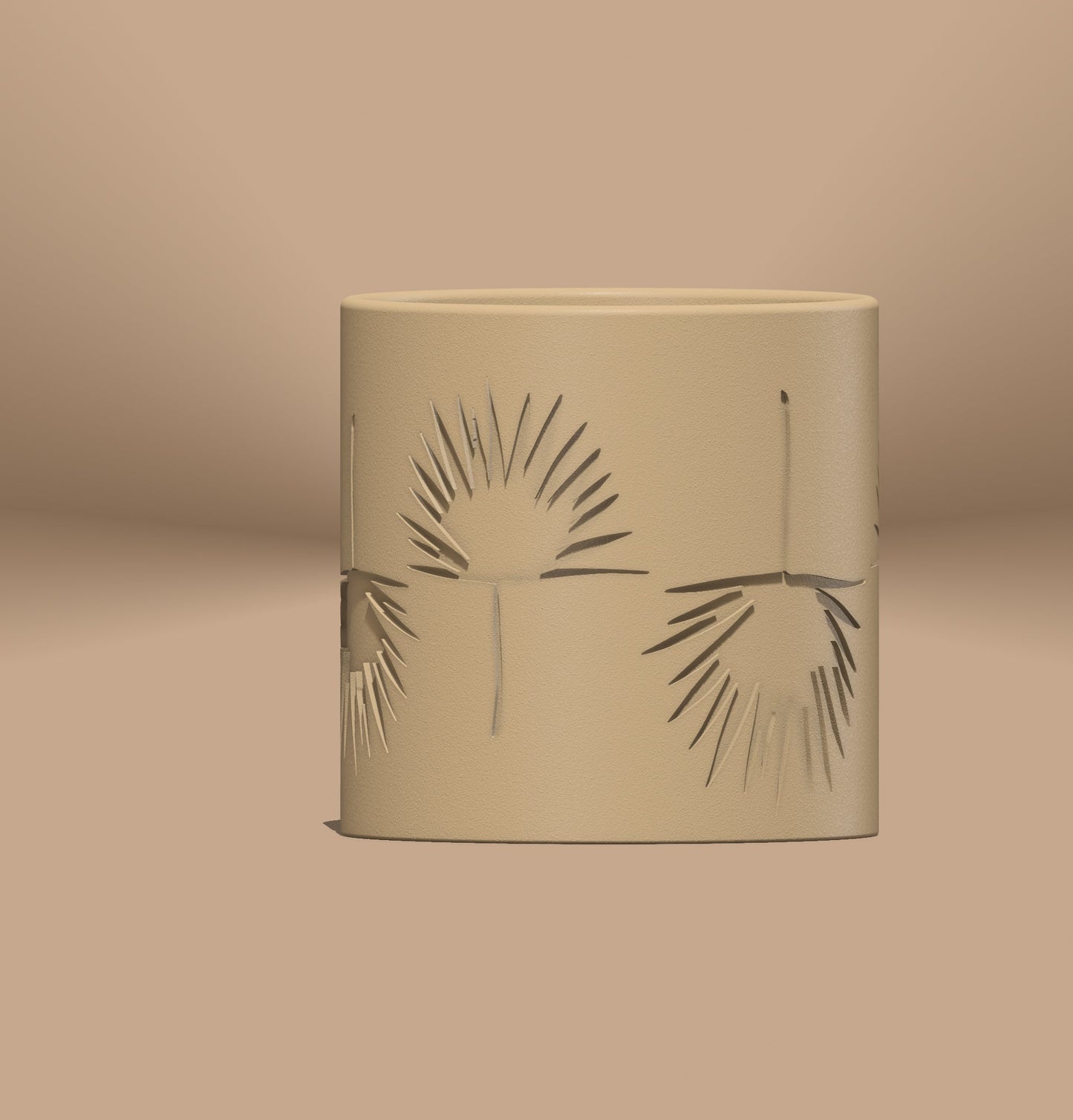 Fan Palm Pot by Rosebud HomeGoods