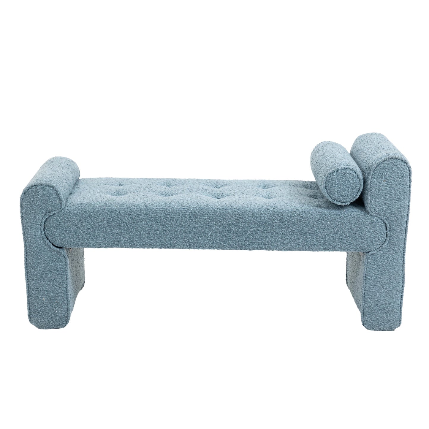 Loop Gauze Modern Ottoman Bench by Blak Hom