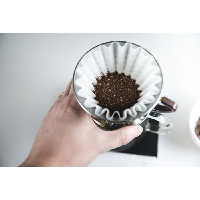 Kalita Wave Stainless Steel Dripper by Bean & Bean Coffee Roasters