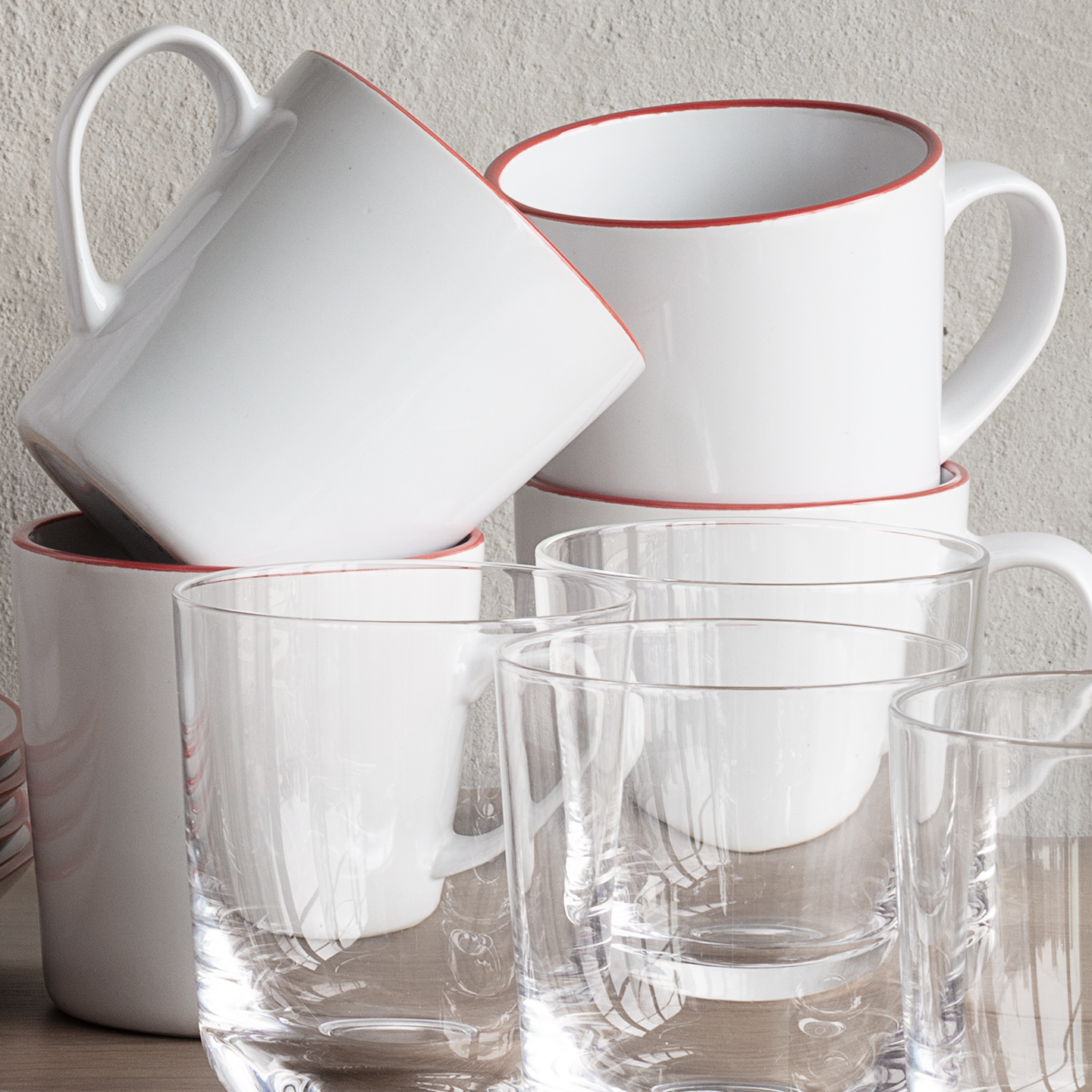 Mug - Set of 4 by Leeway Home