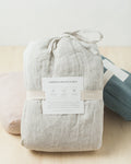 Stone Washed Linen Quilted Play Mat by Creative Women