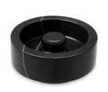 Black Marble Ashtray by Mode-De-Vie