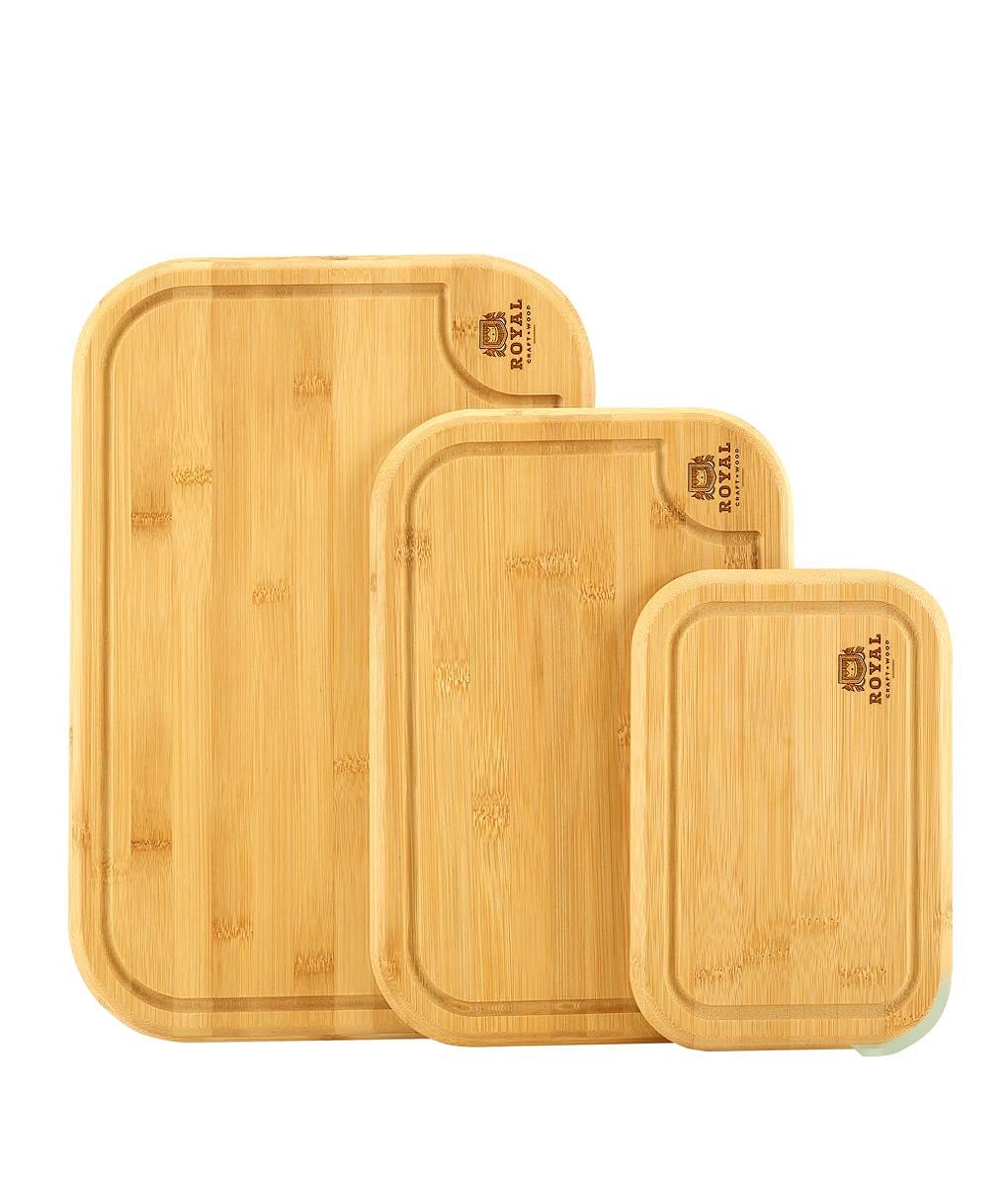 Mini Cutting Board Set 3 PCS by Royal Craft Wood