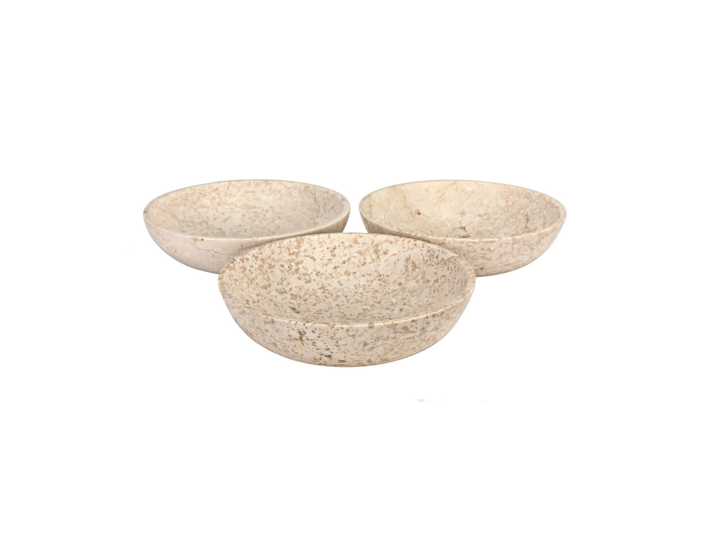 Marble Bowls, Set of 3 by Mode-De-Vie