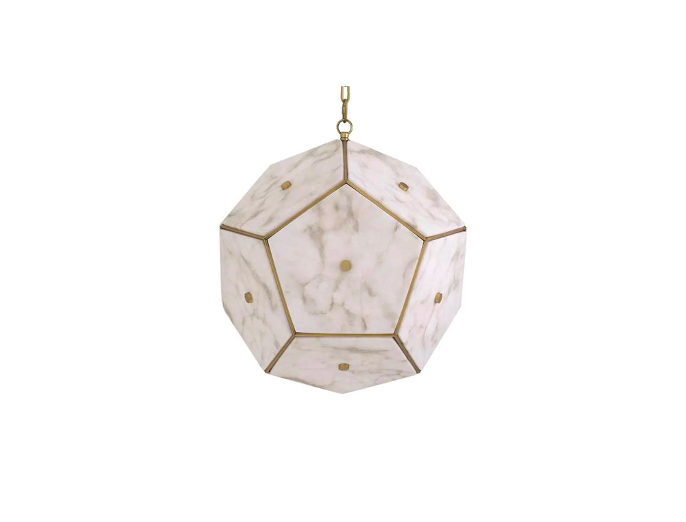 Alabaster Marble Pendant by Mode-De-Vie