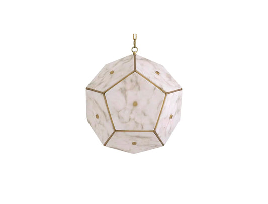 Alabaster Marble Pendant by Mode-De-Vie