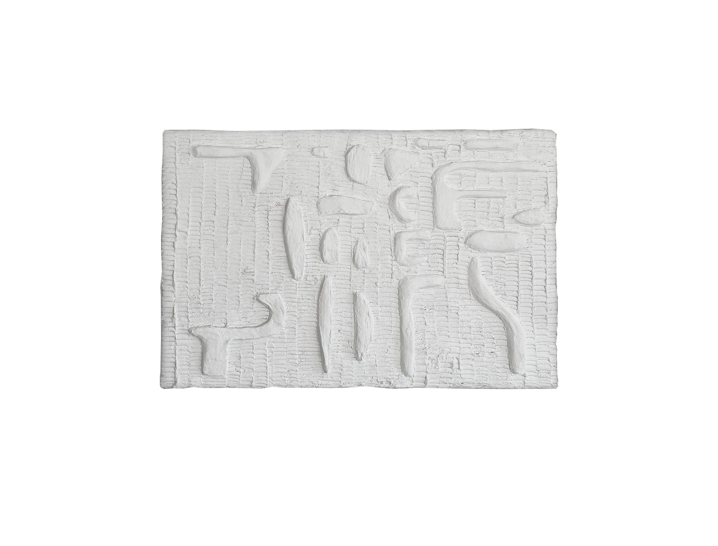 Brutalist Plaster Panel by Mode-De-Vie