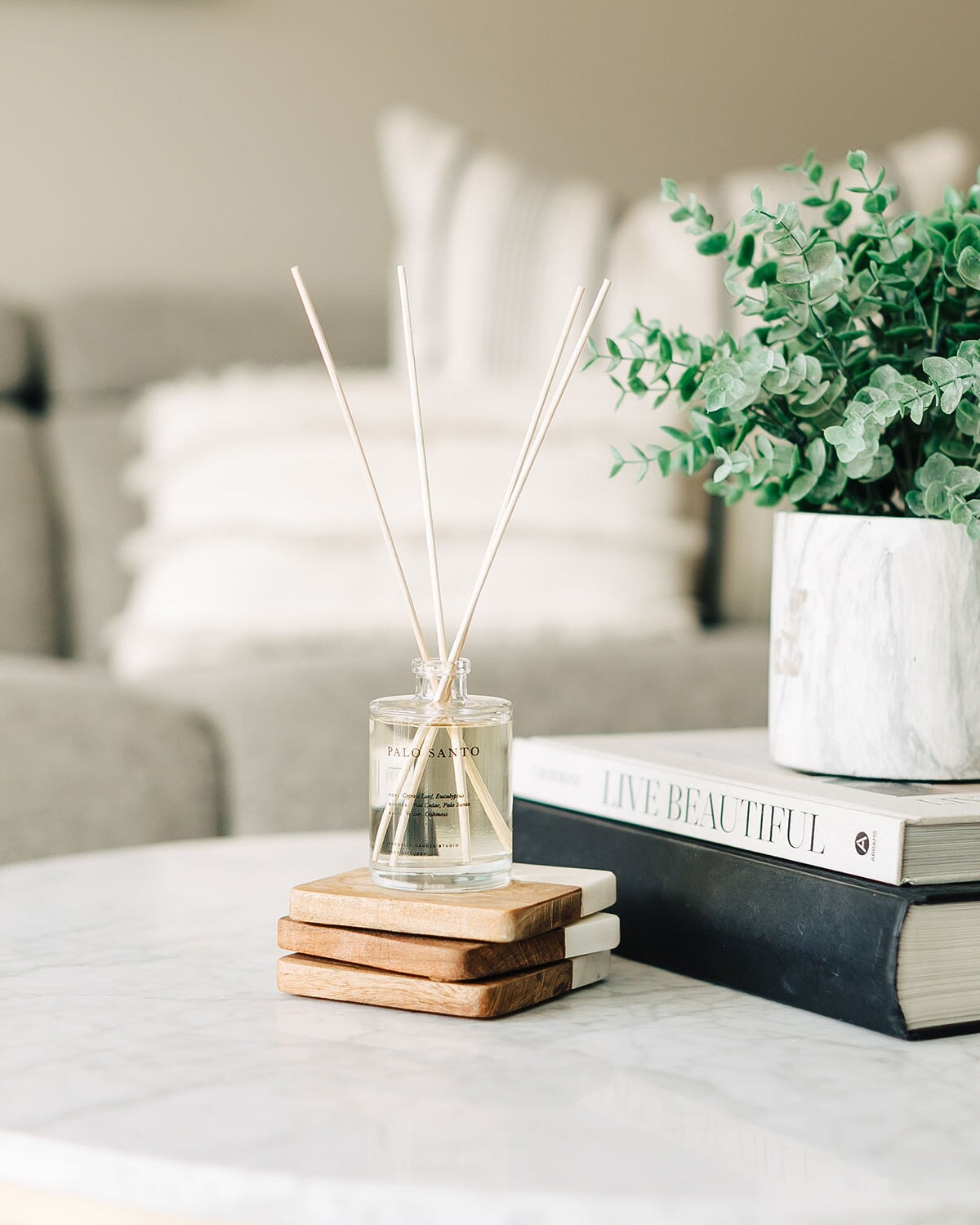 Palo Santo Reed Diffuser by Brooklyn Candle Studio