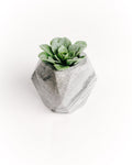 Geo Marble Planter by Creative Women