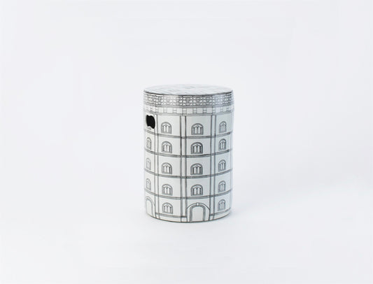 Porcelain Stool by Mode-De-Vie