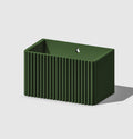 Rectangle Ribbed Wall Planter by Rosebud HomeGoods