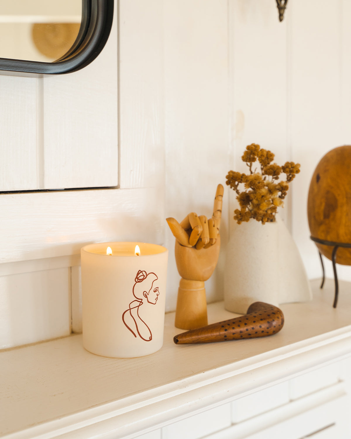 Saffron Bloom - Allison Kunath Artist Edition Candle by Brooklyn Candle Studio