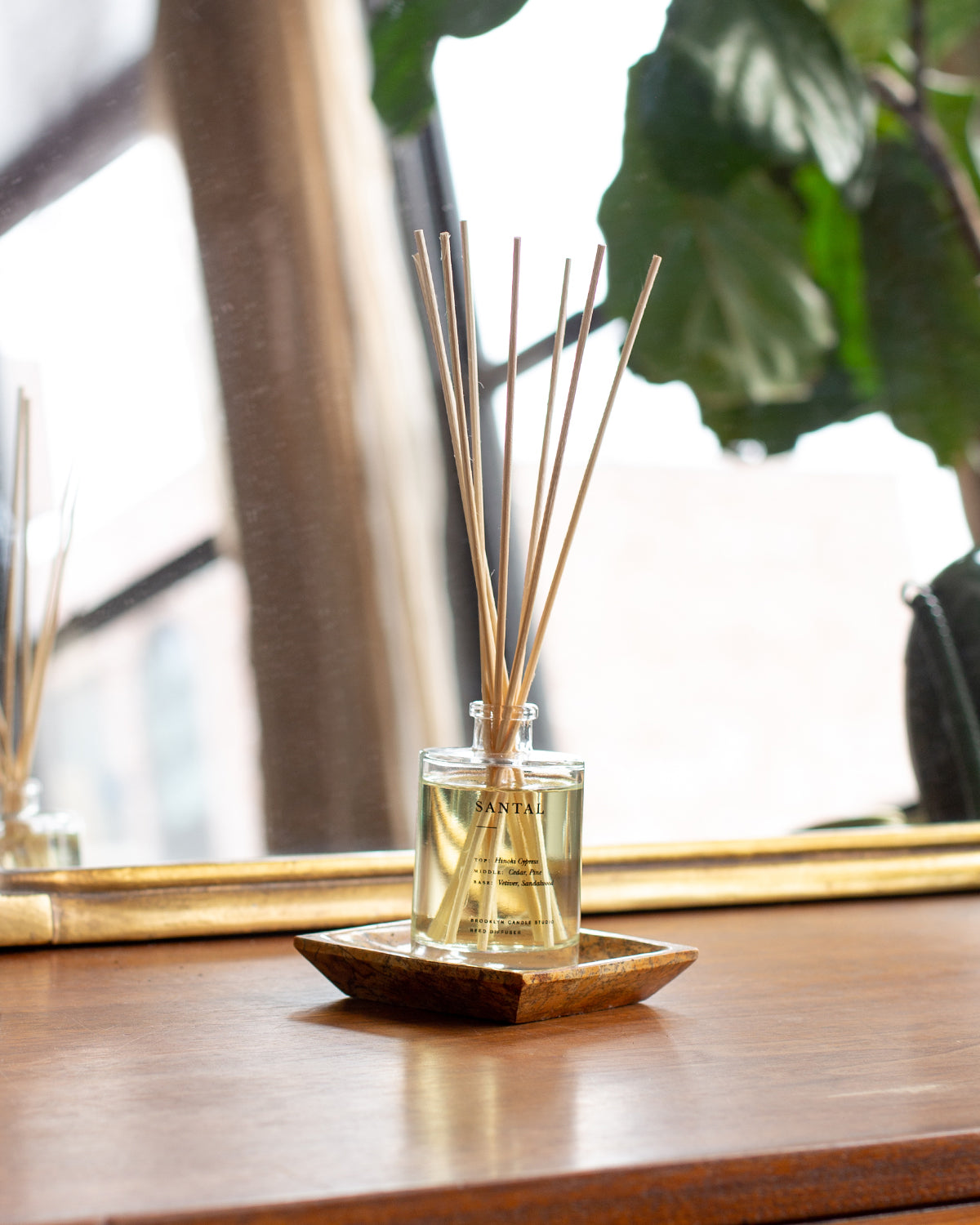 Santal Reed Diffuser by Brooklyn Candle Studio