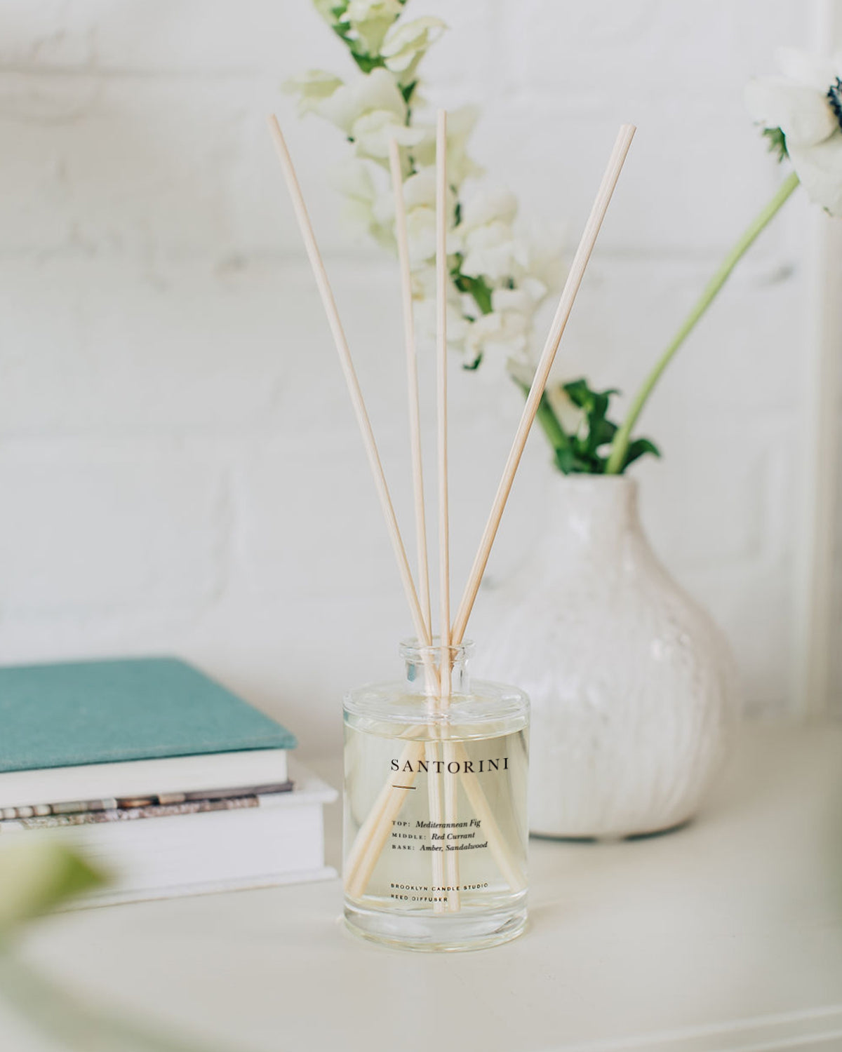 Santorini Reed Diffuser by Brooklyn Candle Studio