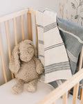 Aden Cotton Reversible Baby Blanket by Creative Women