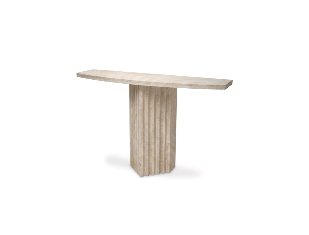 Scarpa Travertine Console by Mode-De-Vie