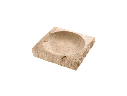 Travertine Rock Face Bowl by Mode-De-Vie