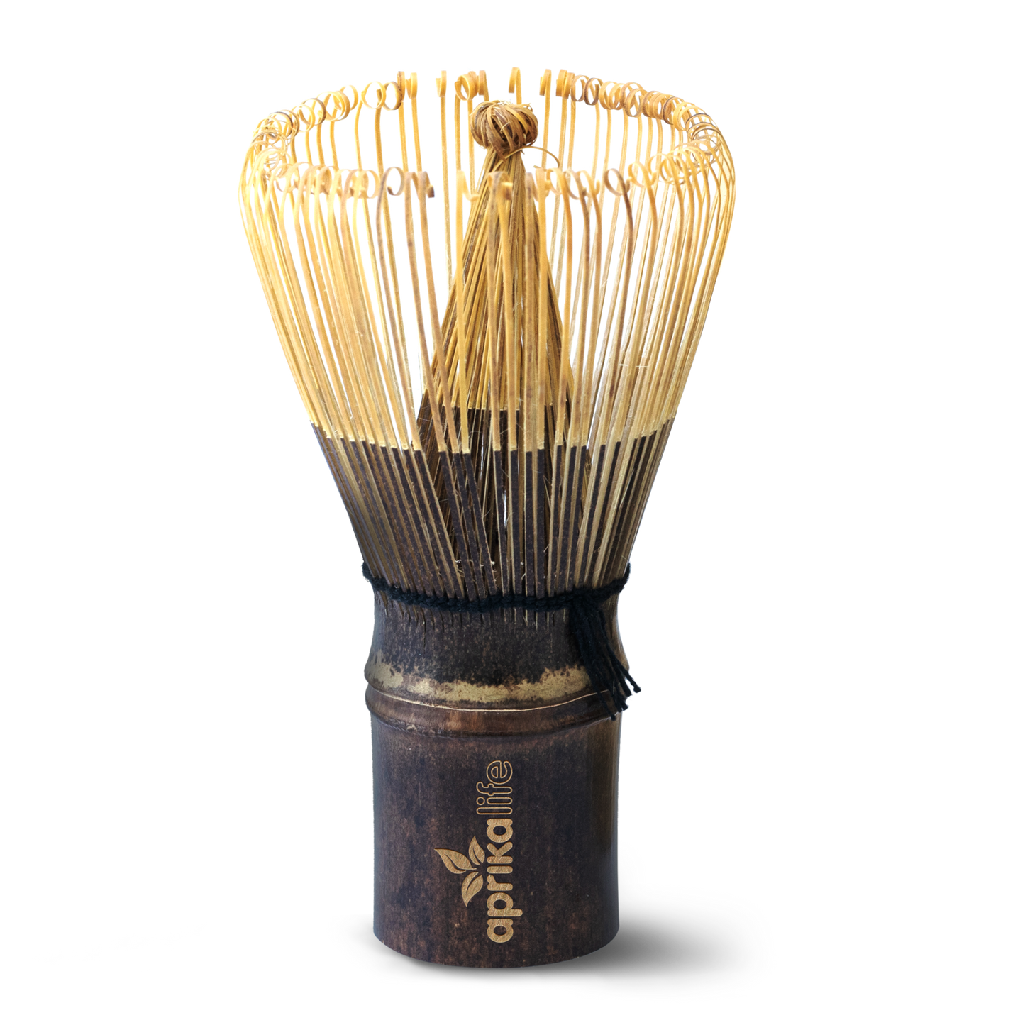 Dark Matcha Bamboo Whisk by Aprika Life