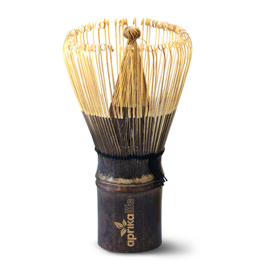 Dark Matcha Bamboo Whisk by Aprika Life